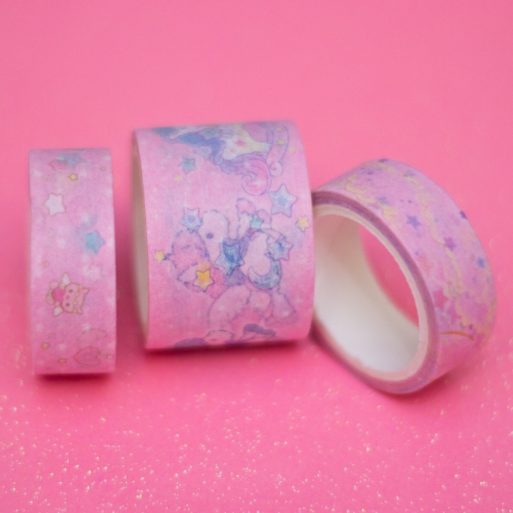 Cute Unicorn Clouds Washi Tape Bundle